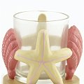 shell and starfish votive 